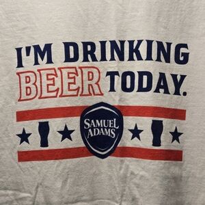 Clothes~Mens Graphic T-shirt Samuel Adams Beer! Sz XL X-Large. Unisex. EUC!